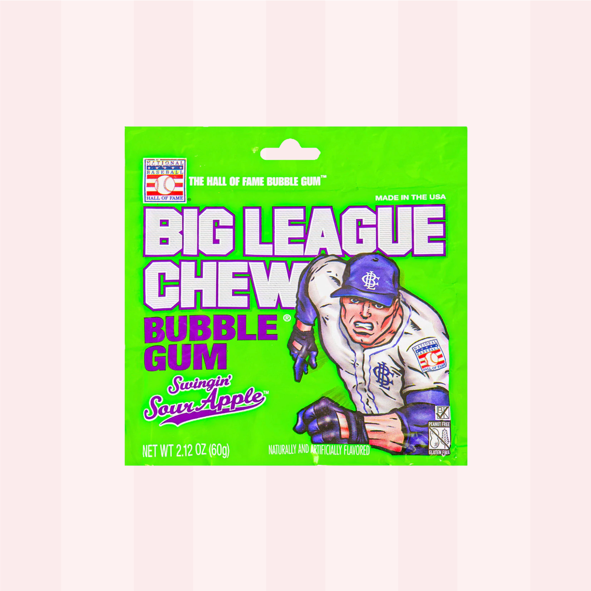 Big League Chew Swingin' Sour Apple 2.12oz