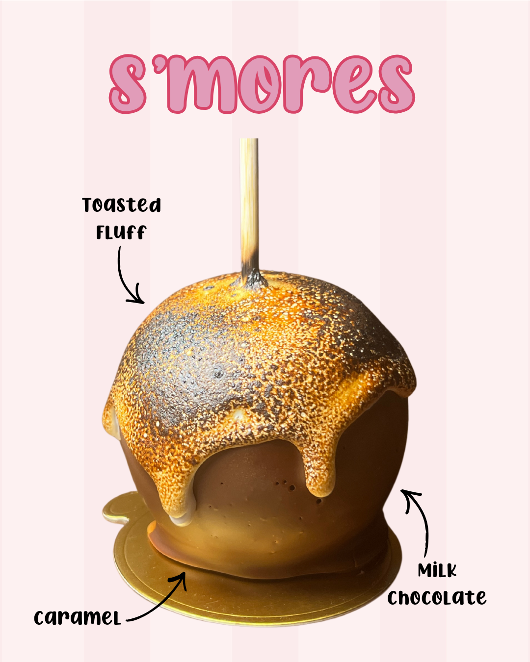 S'mores Caramel Apple