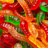 Mini Assorted Gummy Worms (2oz)