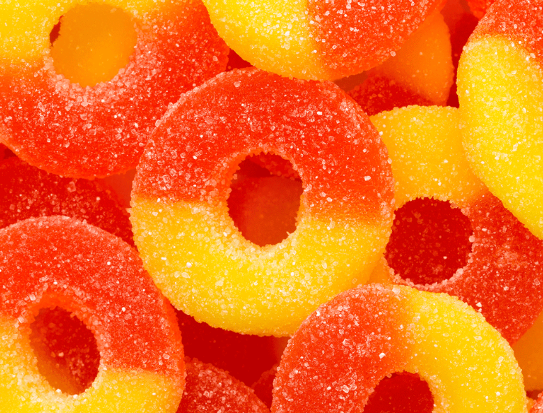 Peach Rings (2oz)