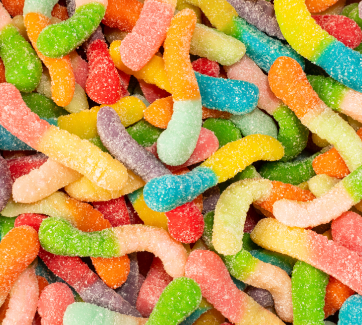 Sour Gummy Worms (2oz)
