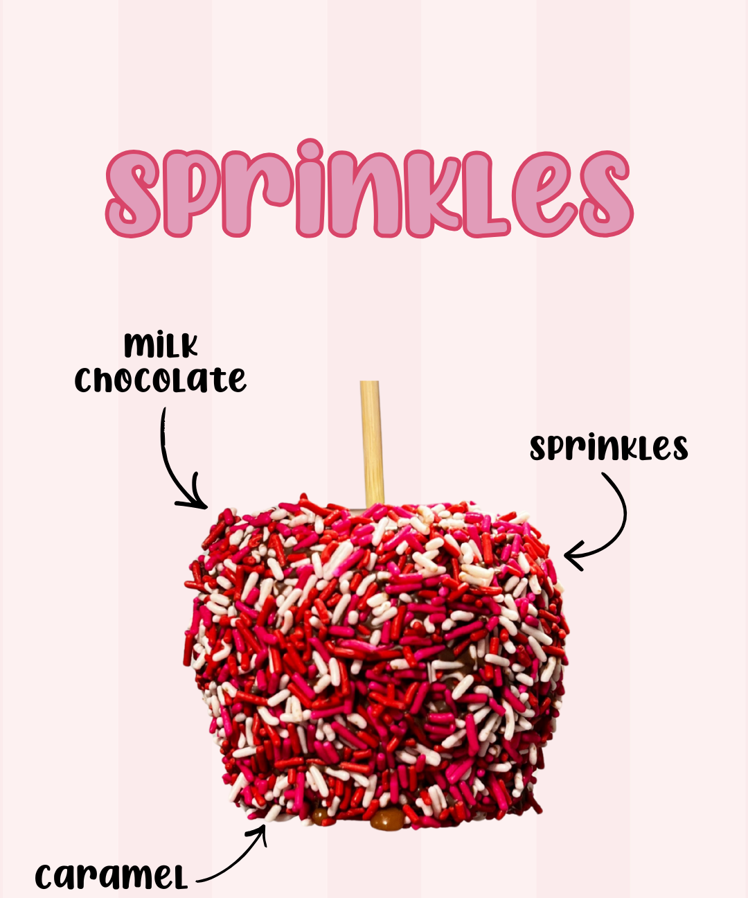 Sprinkles Caramel Apple