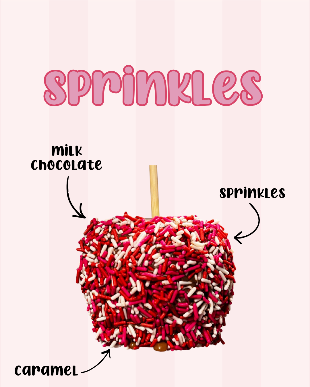 Sprinkles Caramel Apple