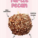Turtle Pecan Caramel Apple