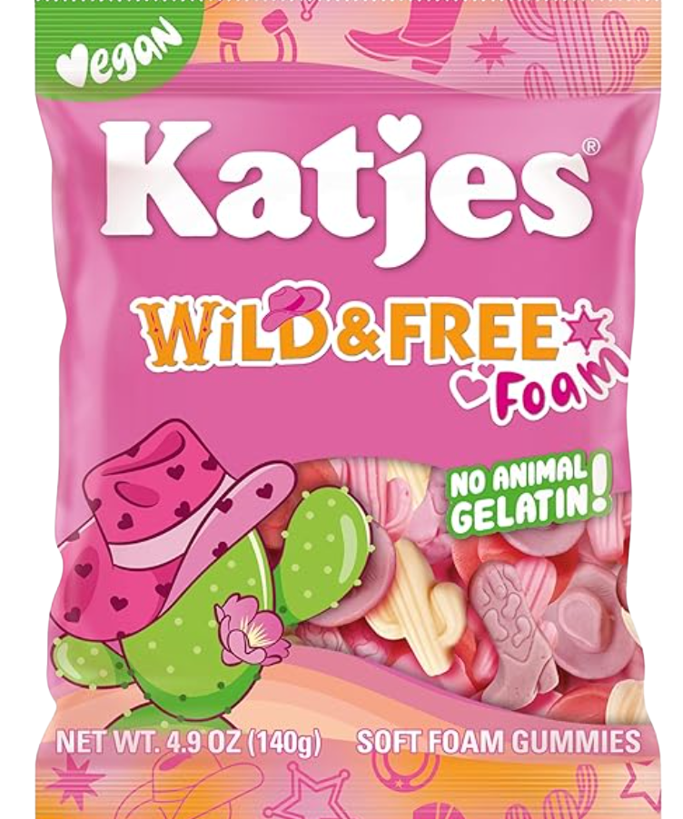 Katjes Wild & Free Foam Gummies 4.9oz